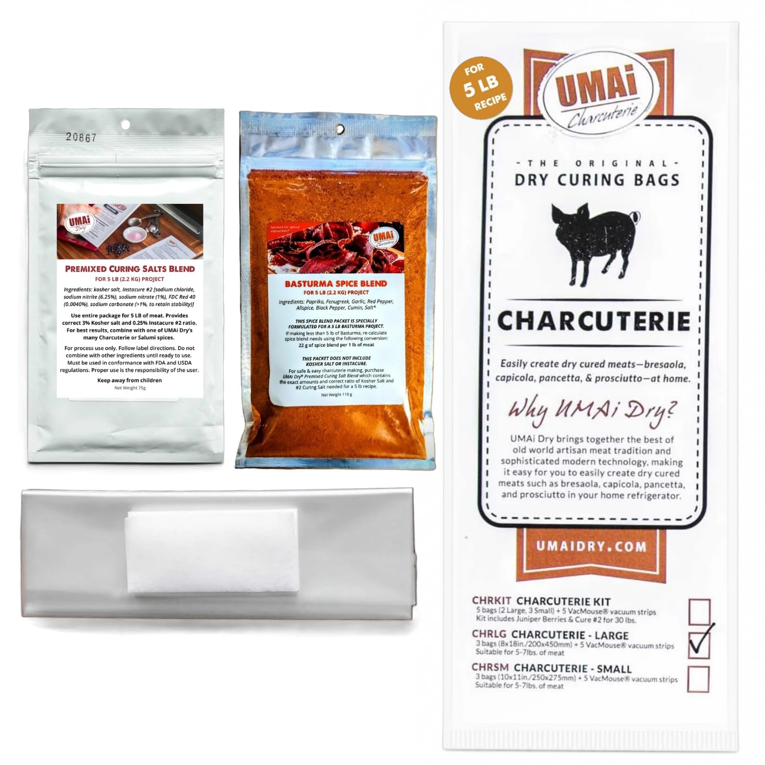UMAi Dry Charcuterie Curing Bag