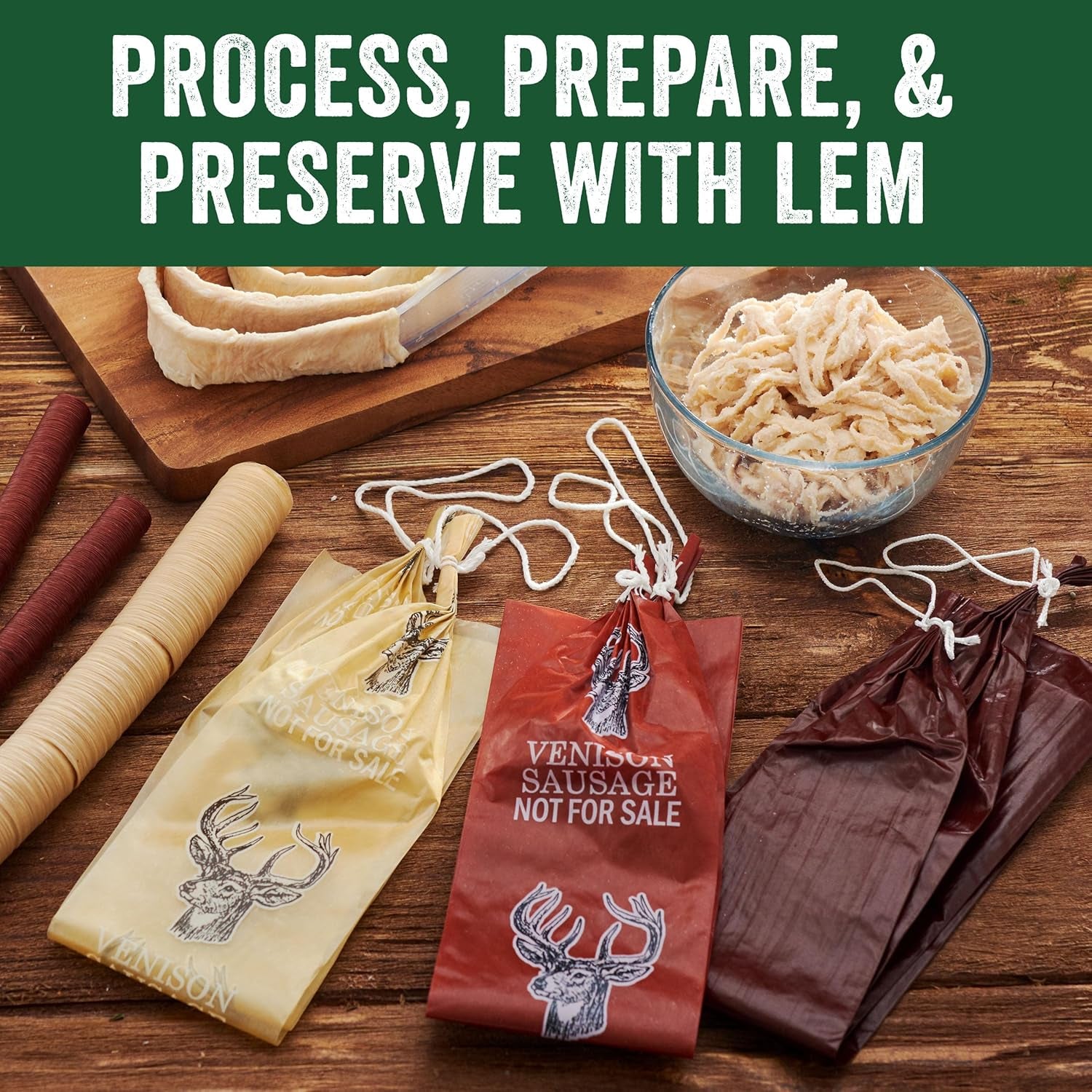 LEM Natural Sheep Casings