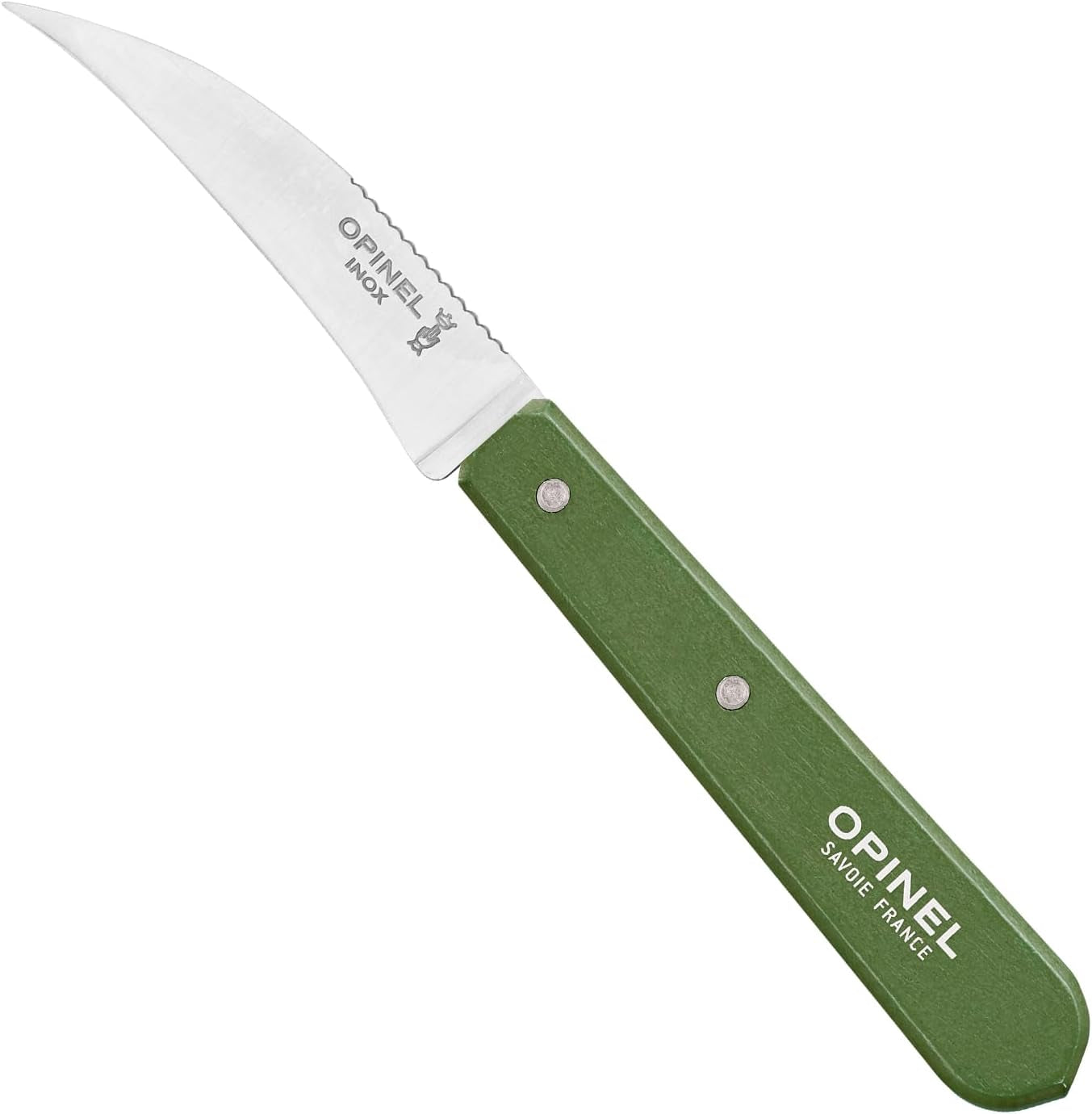 OPINEL Essential No.114 Vegetable Knife, Hornbeam Wood Handles, Made i