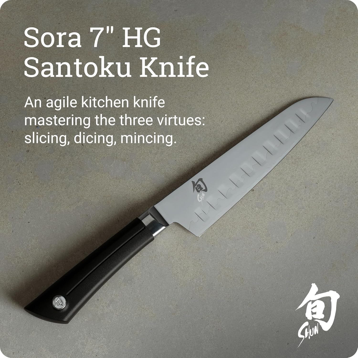Shun Sora 7" Hollow Ground Santoku Knife