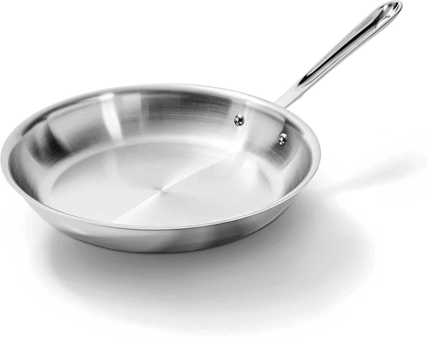 All-Clad D3® Stainless Steel 12 inch Frying Pan- Made in the USA- The Original Bonded Professional Cookware- Oven Safe & Induction Compatible