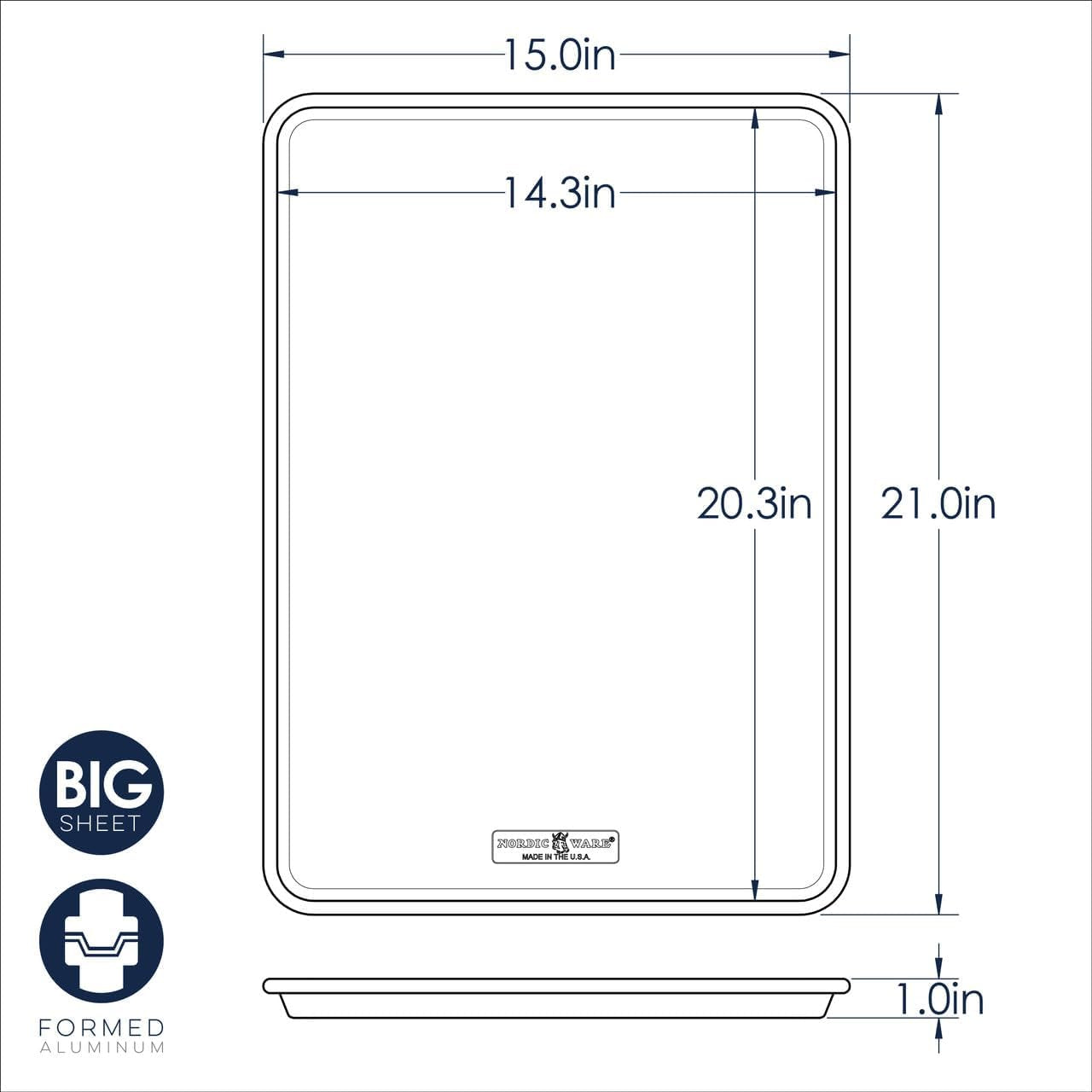 Nordic Ware Big Sheet Baking Pan
