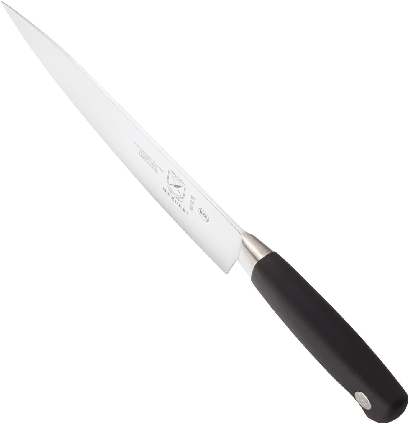 Mercer Culinary M21078 Genesis 8-Inch Short Bolster Chef's Knife,Black