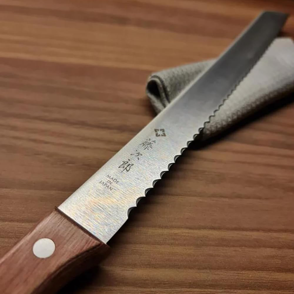 Tojiro Bread Slicer 9.4-Inch Serrated Knife