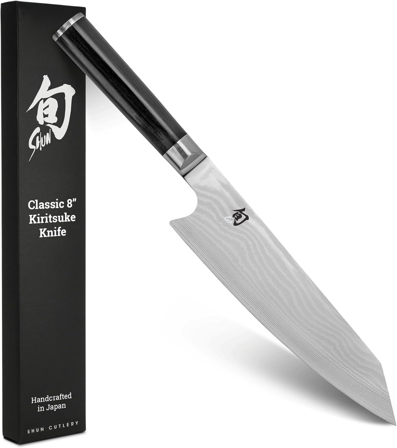 Shun Classic 8" Kiritsuke Knife, Handcrafted Japanese Kitchen Knife fo