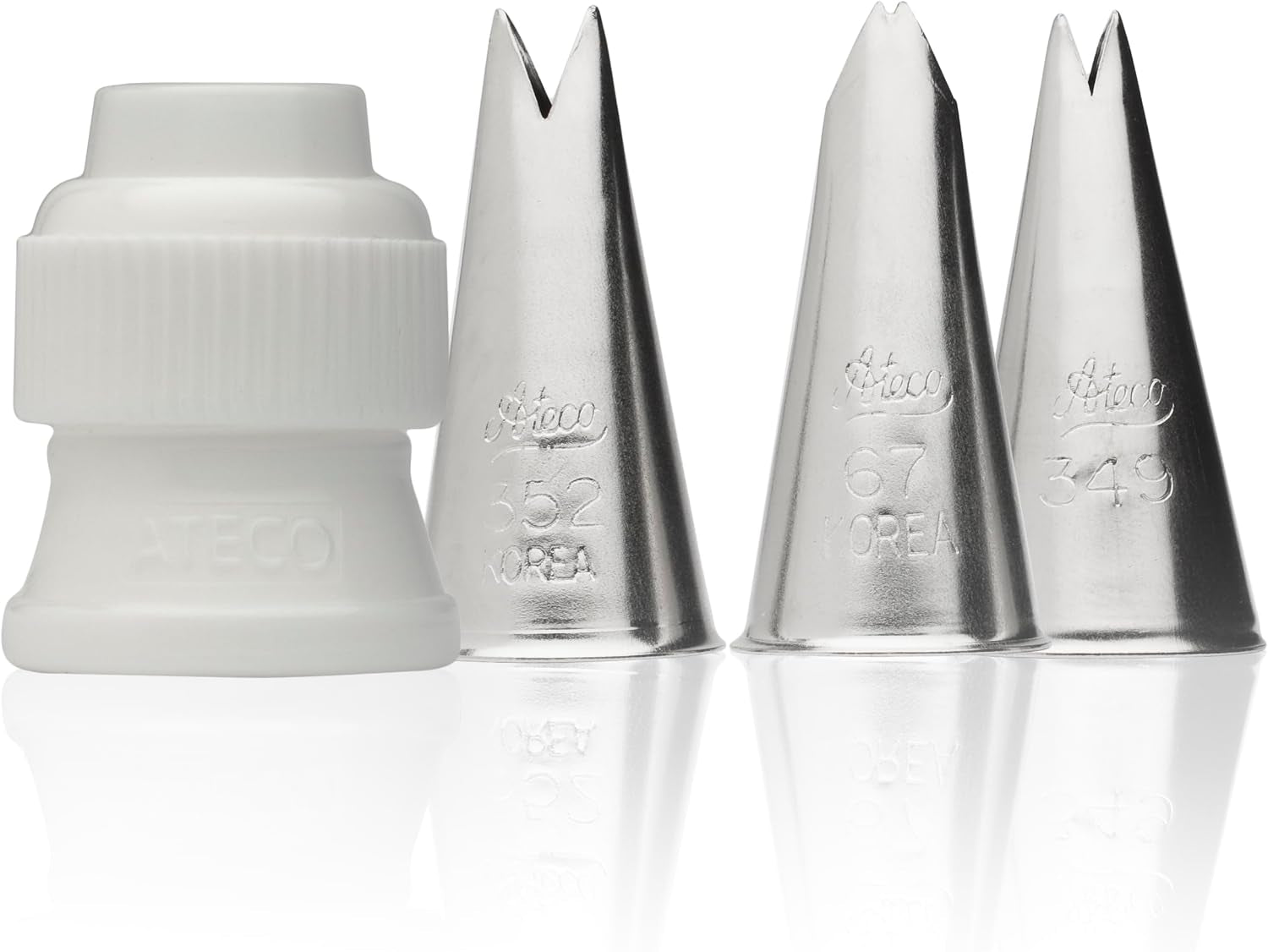 Ateco 382 4 Piece Leaf Decorating Tube Set