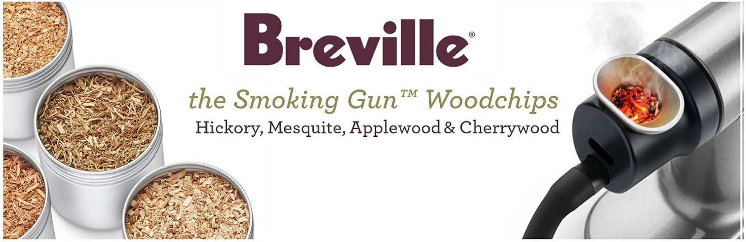 Breville PolyScience Smoking Gun Wood Chip Variety Pack