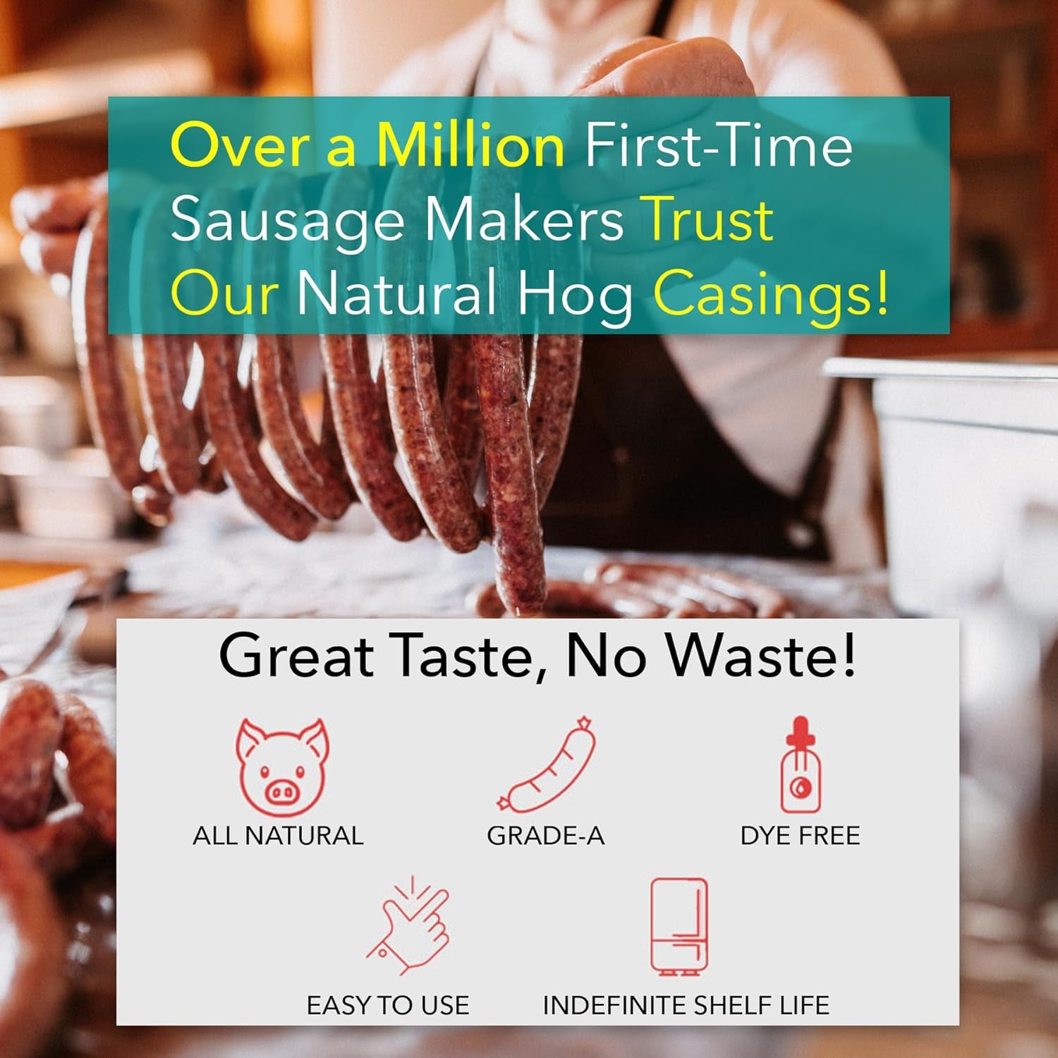 The Sausage Maker Natural Hog Casings