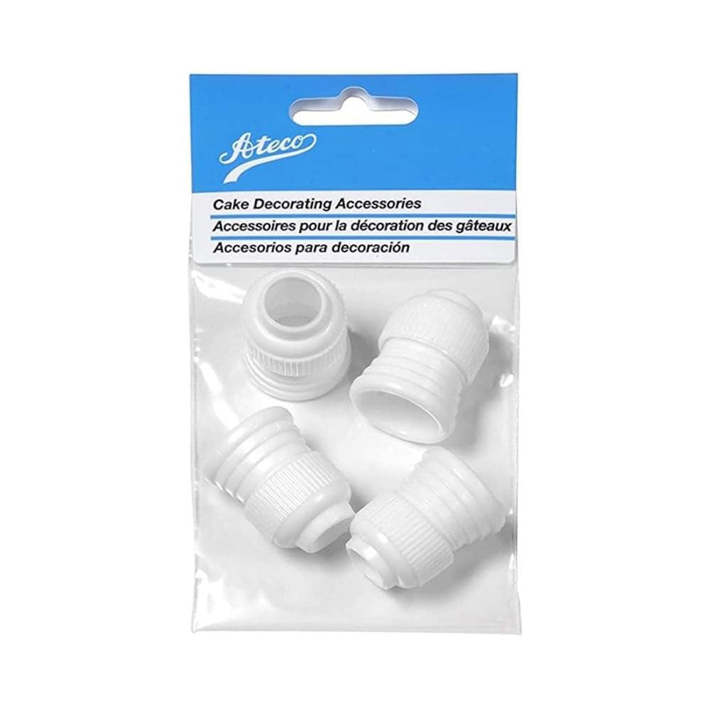 Ateco Standard Plastic Couplers Set of 4 Model 398