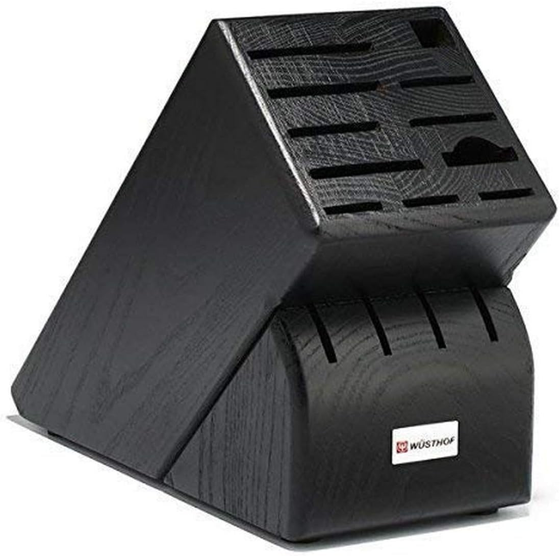 WÜSTHOF 15-Slot Black Knife Storage Block