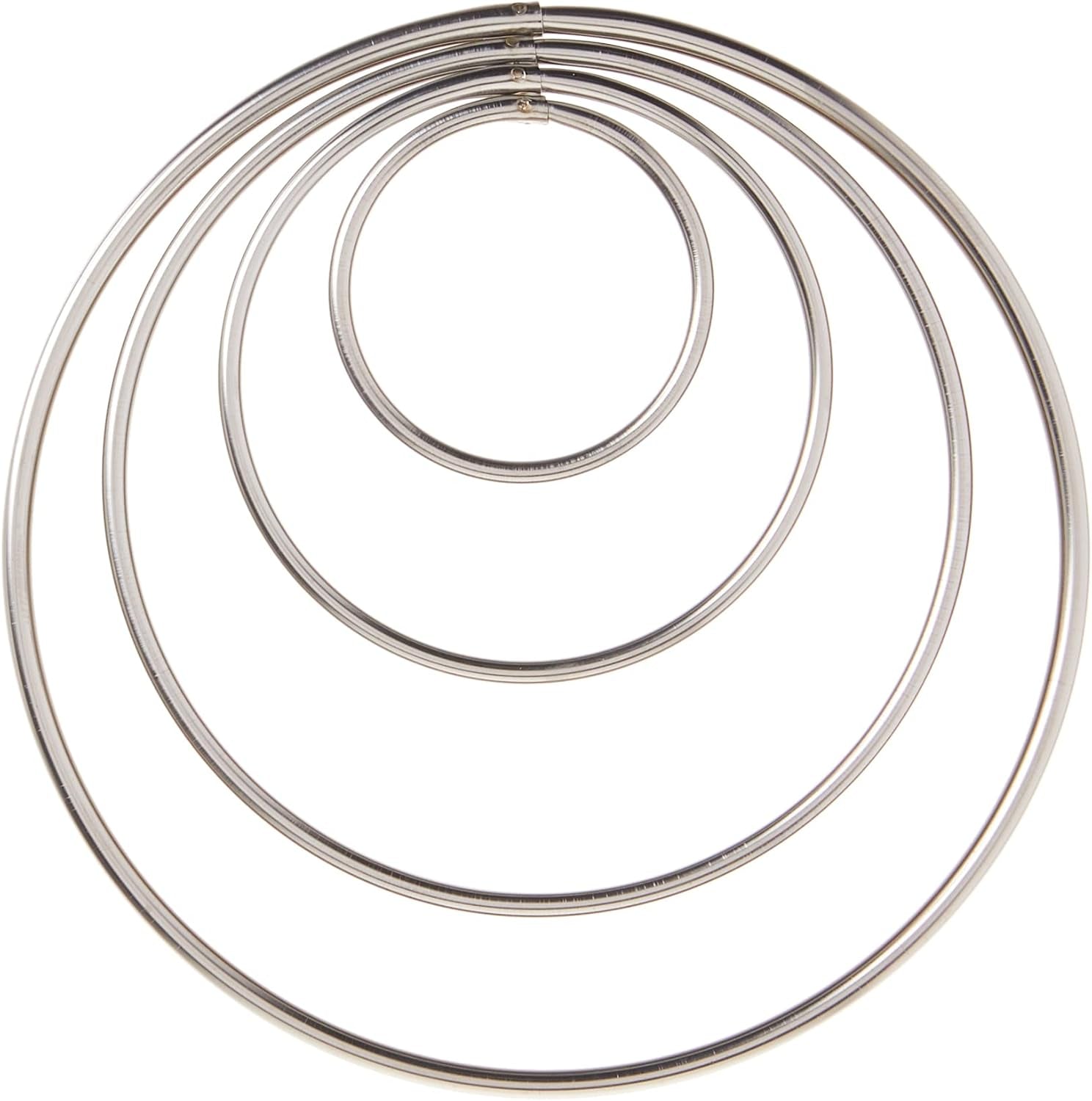 Ateco 4 Piece Stainless Steel Plain Edge Round Cutters Set