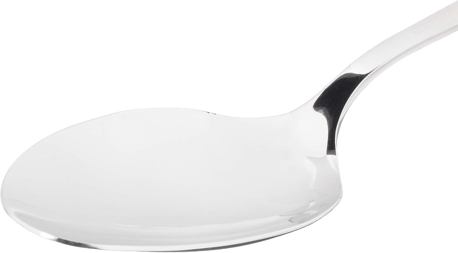 Mercer Culinary 18-8 Stainless Steel Plating Spoon with Solid Bowl, 9