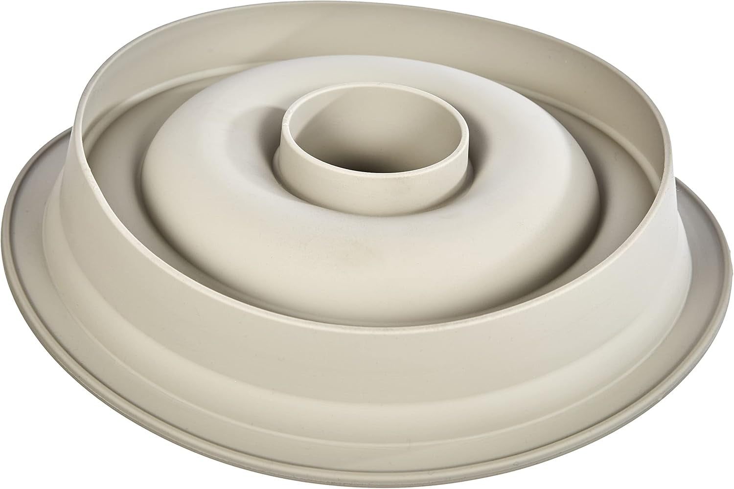 Silikomart 3Design Silicon Mould Bundt Pans, Gray (Meringa Style)