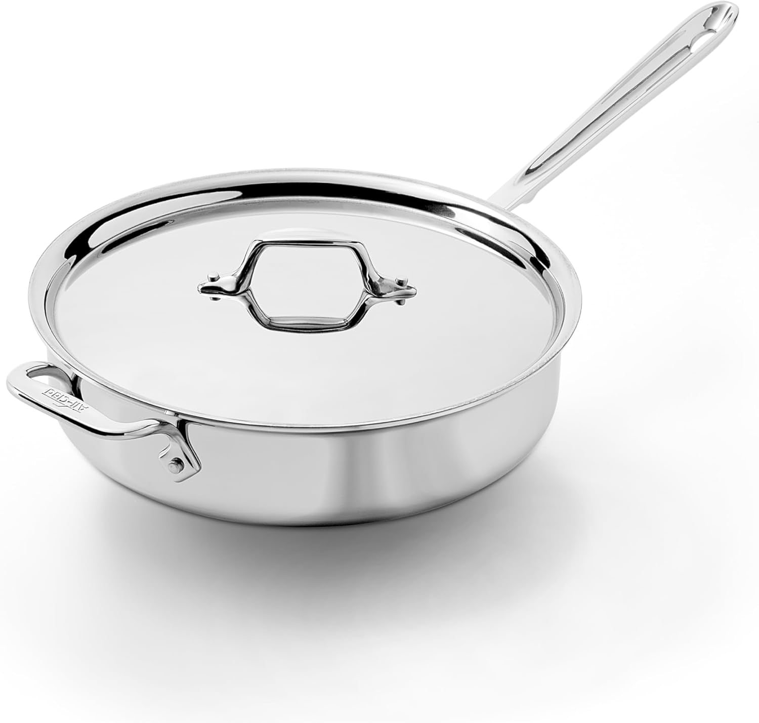 All-Clad D3® Stainless Steel 3 Quart Covered Sauté Pan