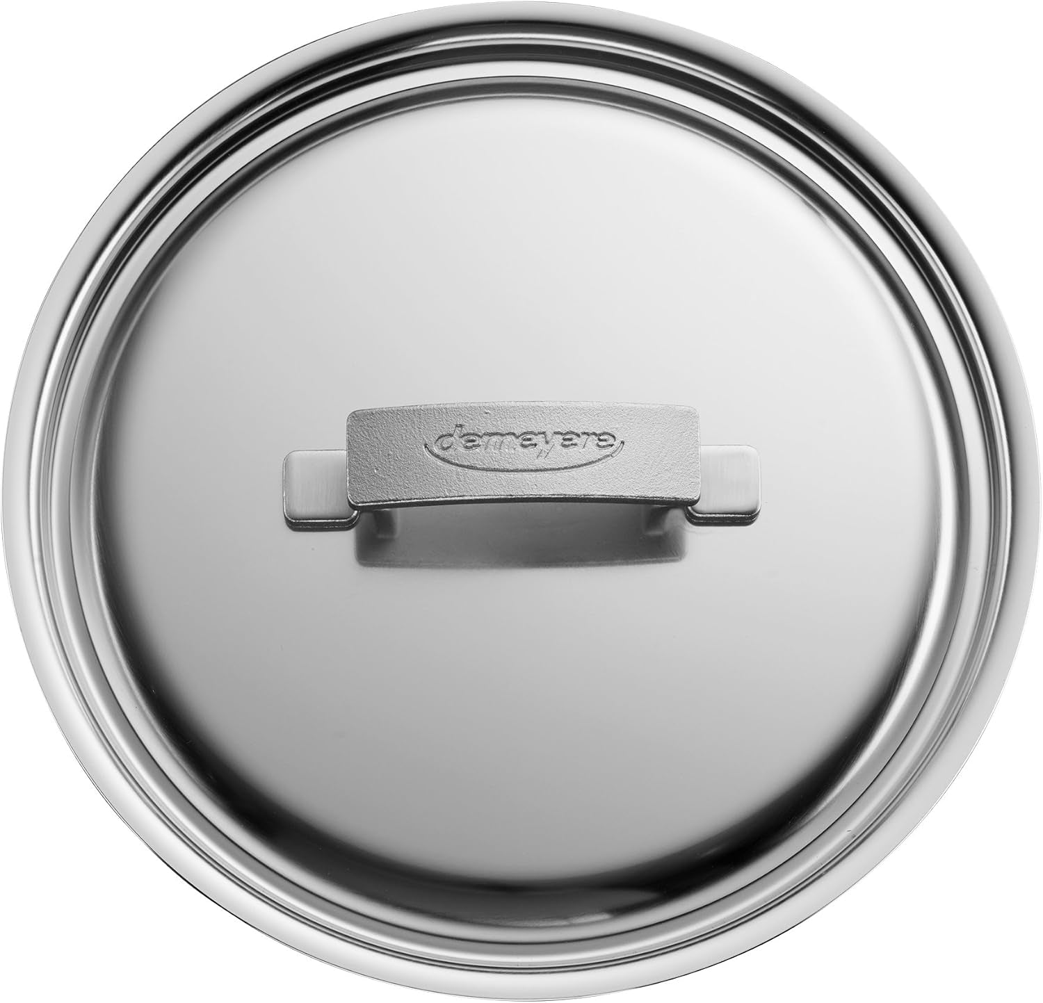 Demeyere Industry 5, 3-qt Stainless Steel Saute Pan with Handle Helper
