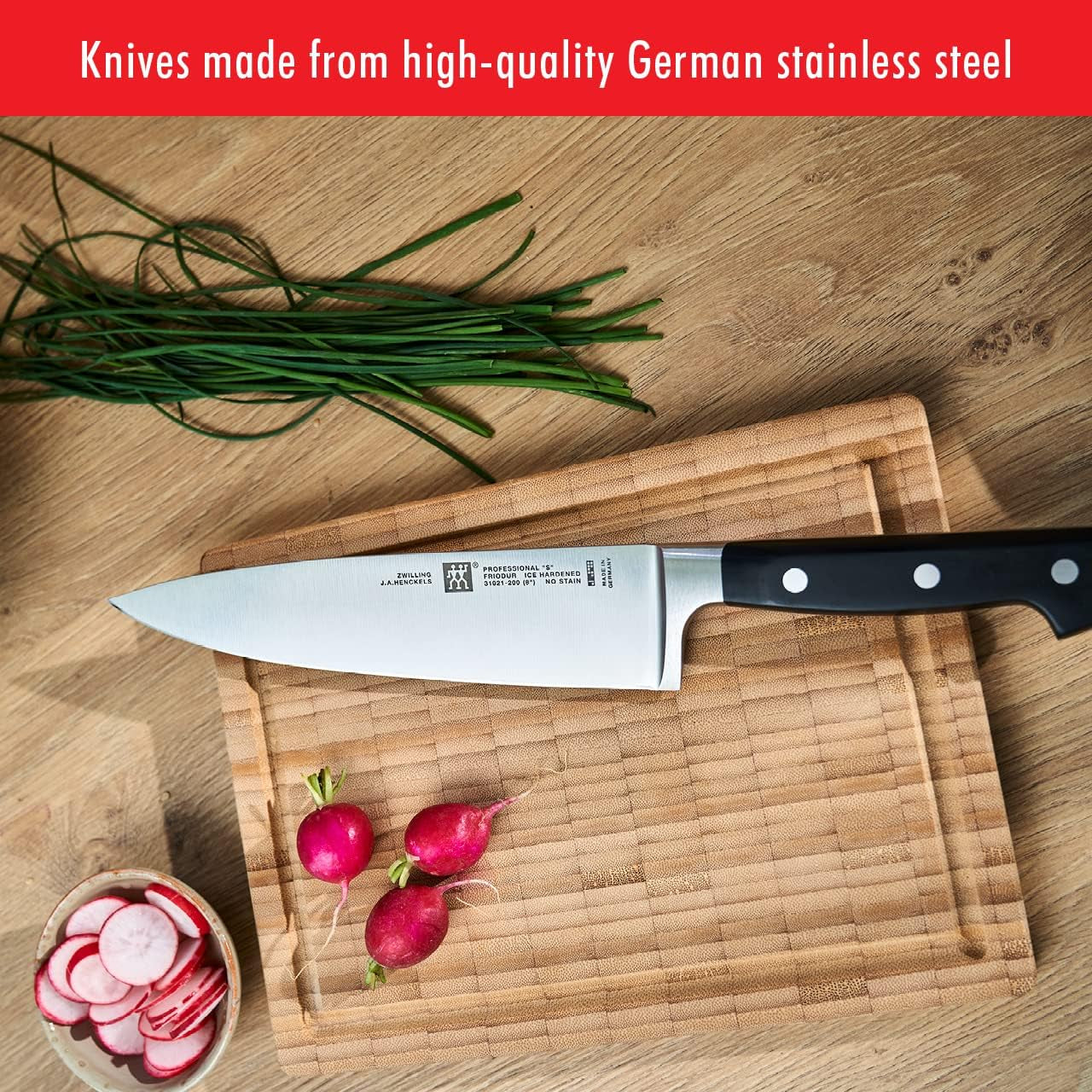 Zwilling Miyabi Birchwood SG2 8-Inch Chef's Knife