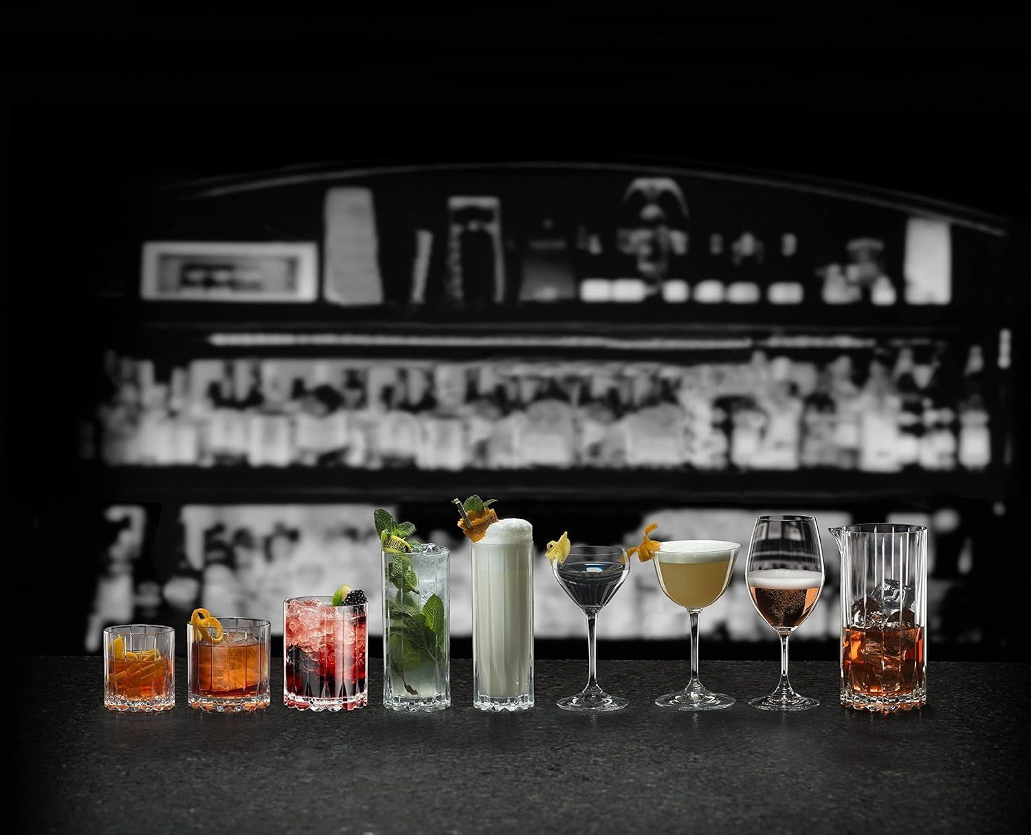 Riedel Bar Nick and Nora Cocktail Glass Set