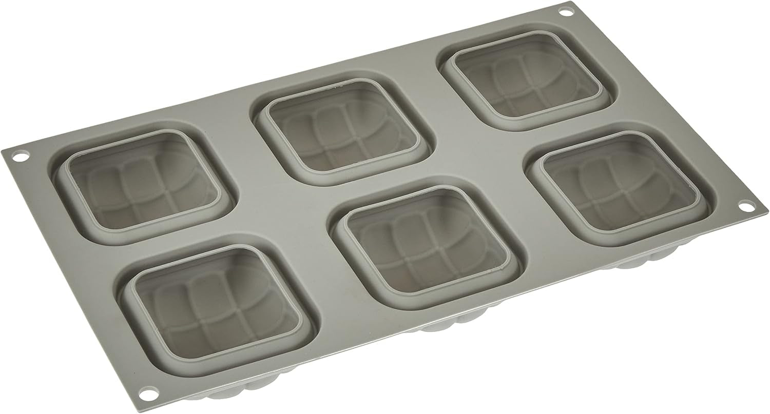 Silikomart Goccia (Drop) Silicone Mold, Rounded Cake Pan with 3D Techn