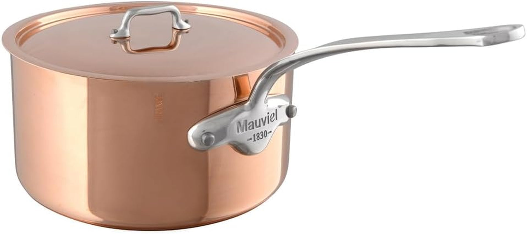 Mauviel M'200S 3.2-Quart Copper Saucepan