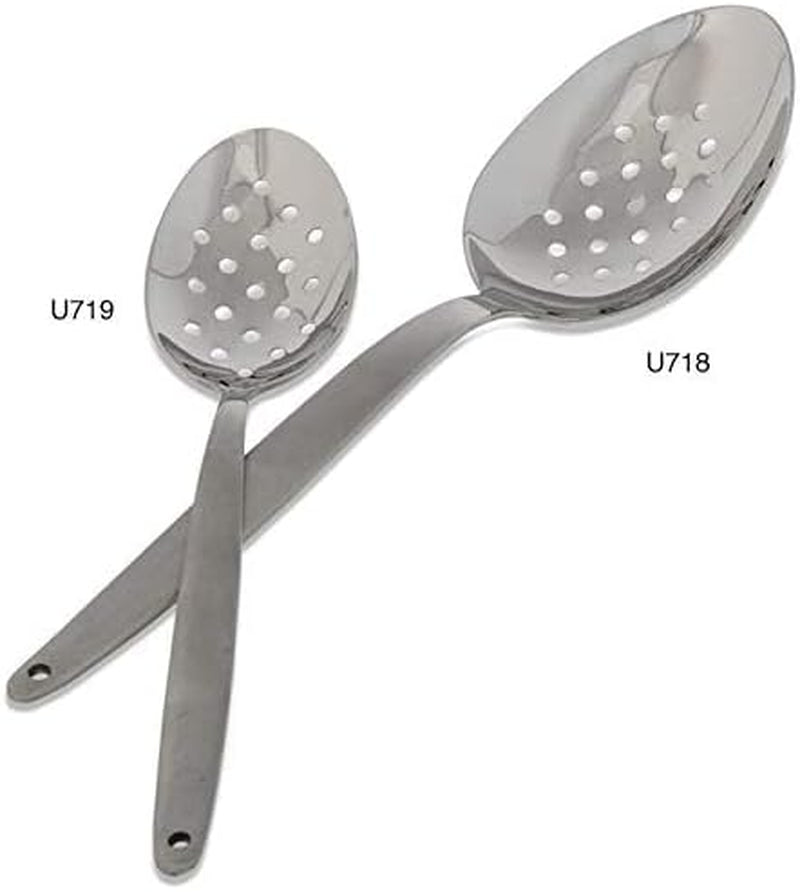 JB Prince Gray Kunz Perforated Spoon Small