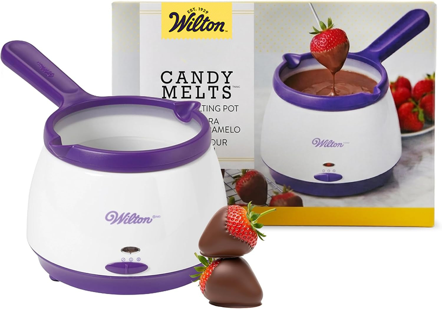 Wilton Candy Melts Candy Melting Pot - Melt Station for Chocolate & Fo