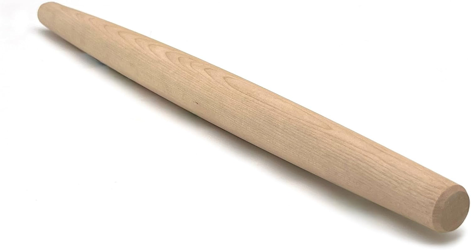 J.K. Adams Maple French Rolling Pin, Brown