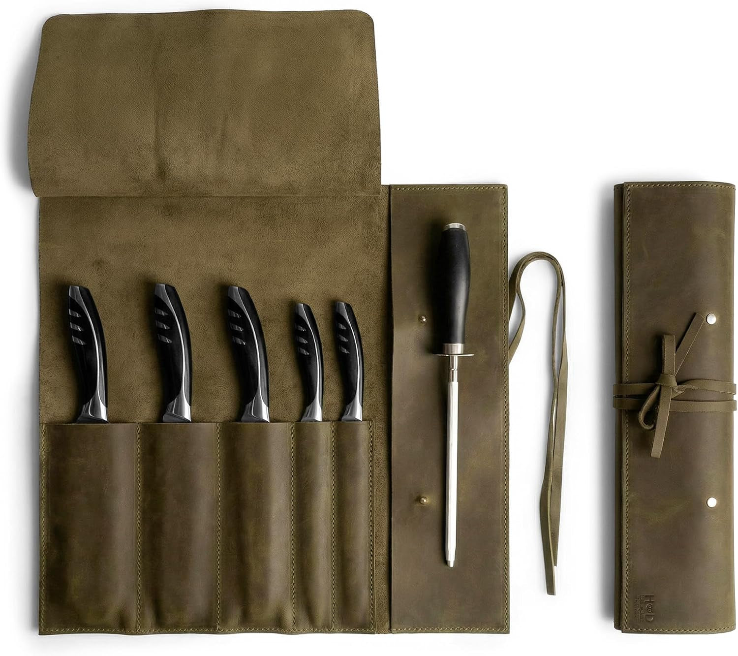 Leather Knife Roll