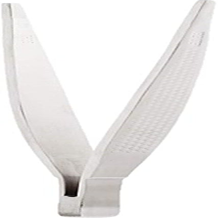 Mercer Culinary 18-8 Stainless Steel Precision Plus Chef Plating Tong,