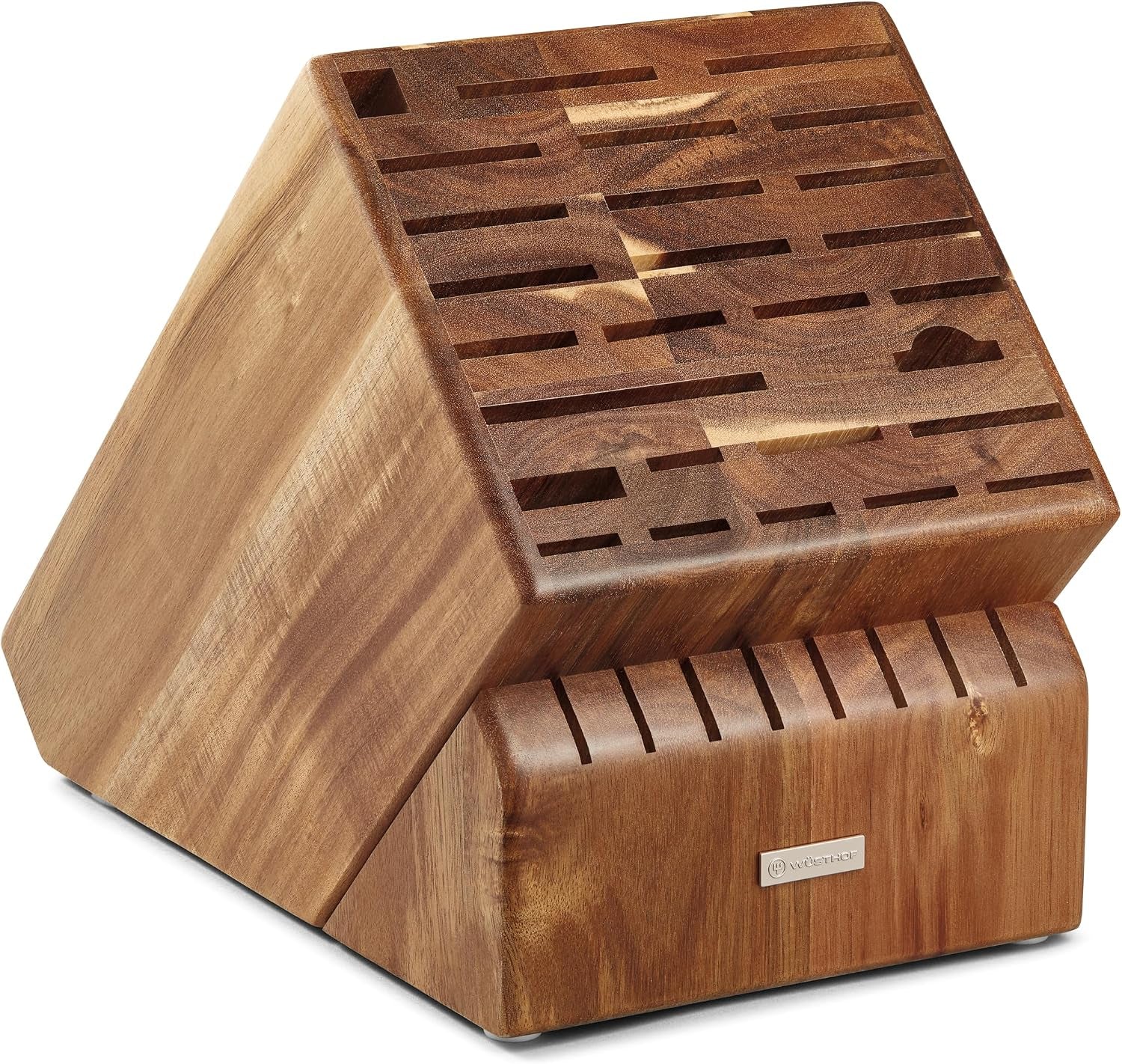 WÜSTHOF 15-Slot Black Knife Storage Block