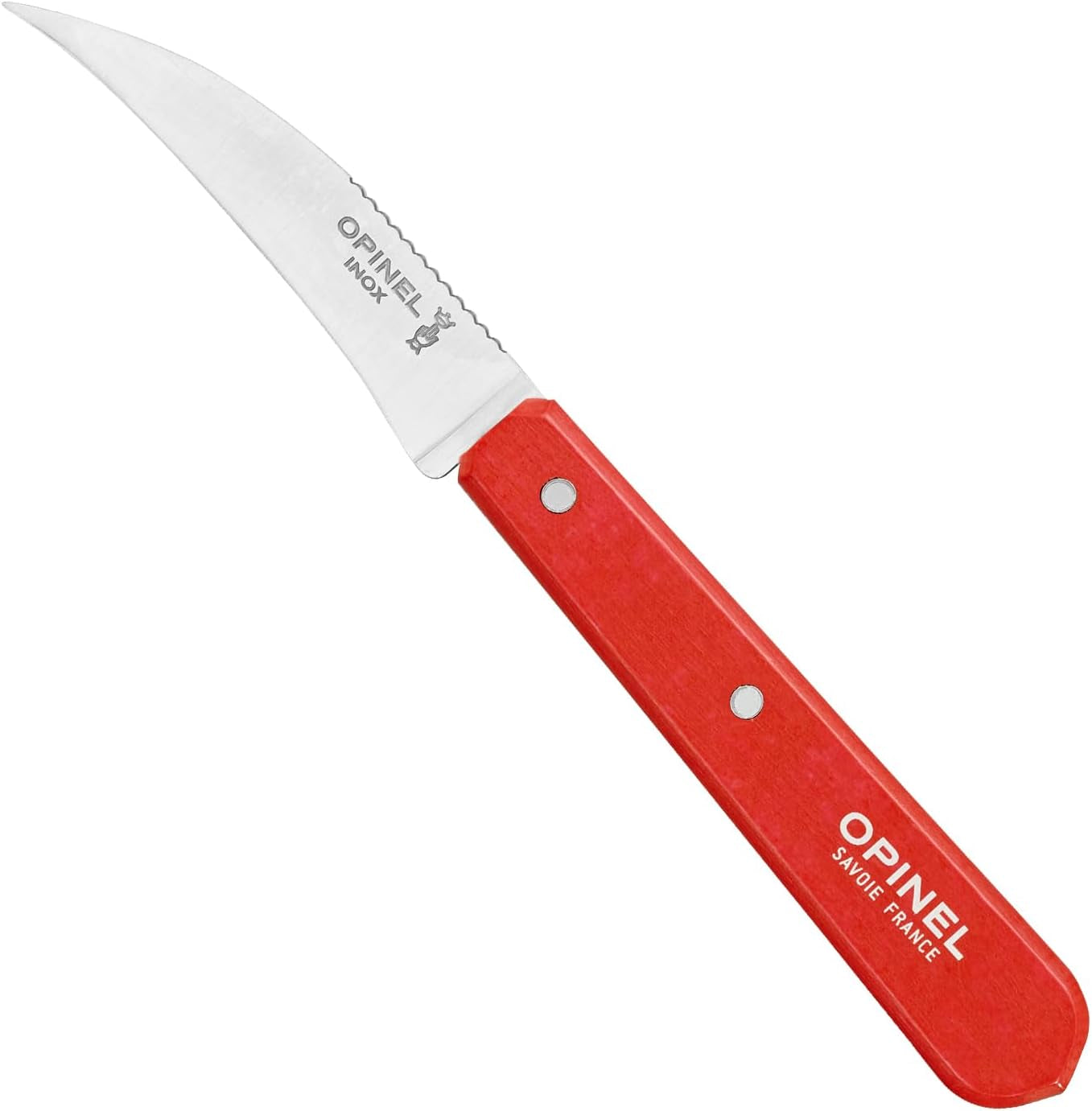 OPINEL Essential No.114 Vegetable Knife, Hornbeam Wood Handles, Made i