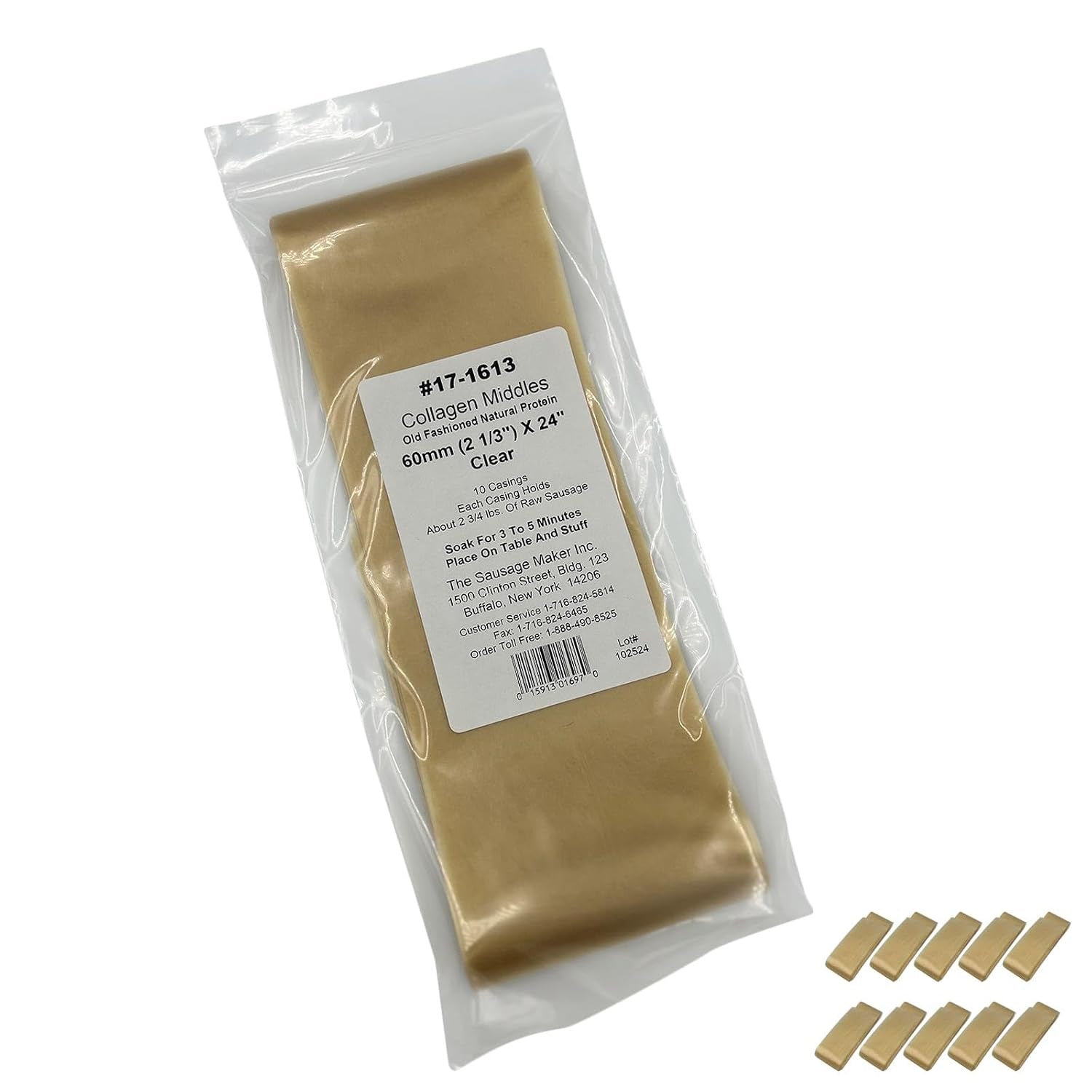 The Sausage Maker Weston Collagen Sausage Casings