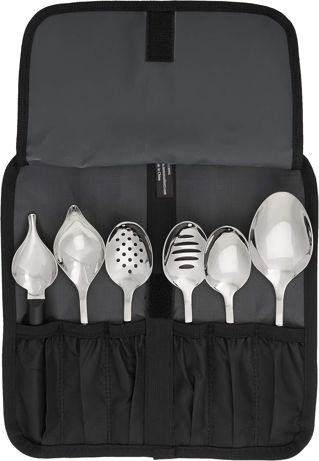 Mercer Culinary 7 Piece Plating Spoons II Set