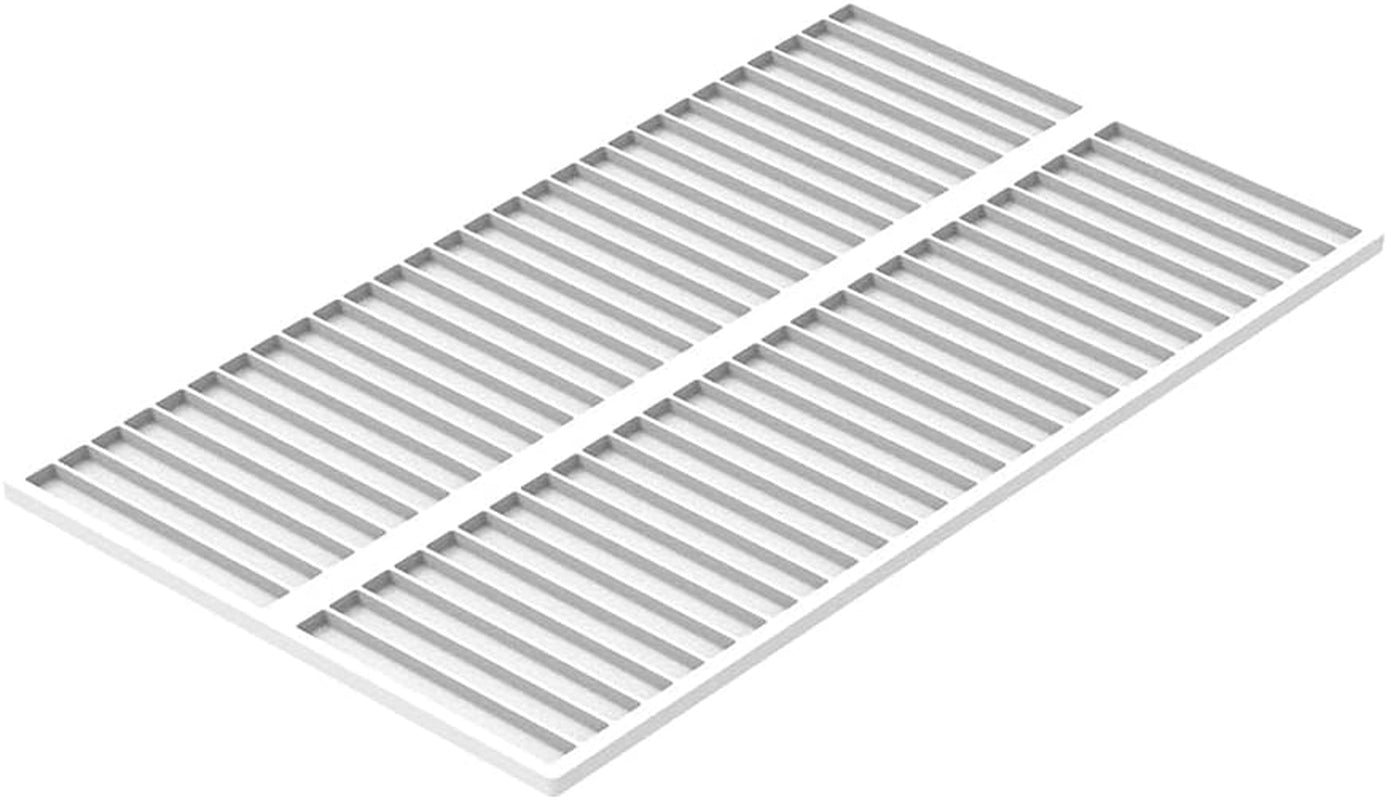 Silikomart Rectangle 3 Silicone Insert Mold - 56 Cavities, 0.10 fl oz