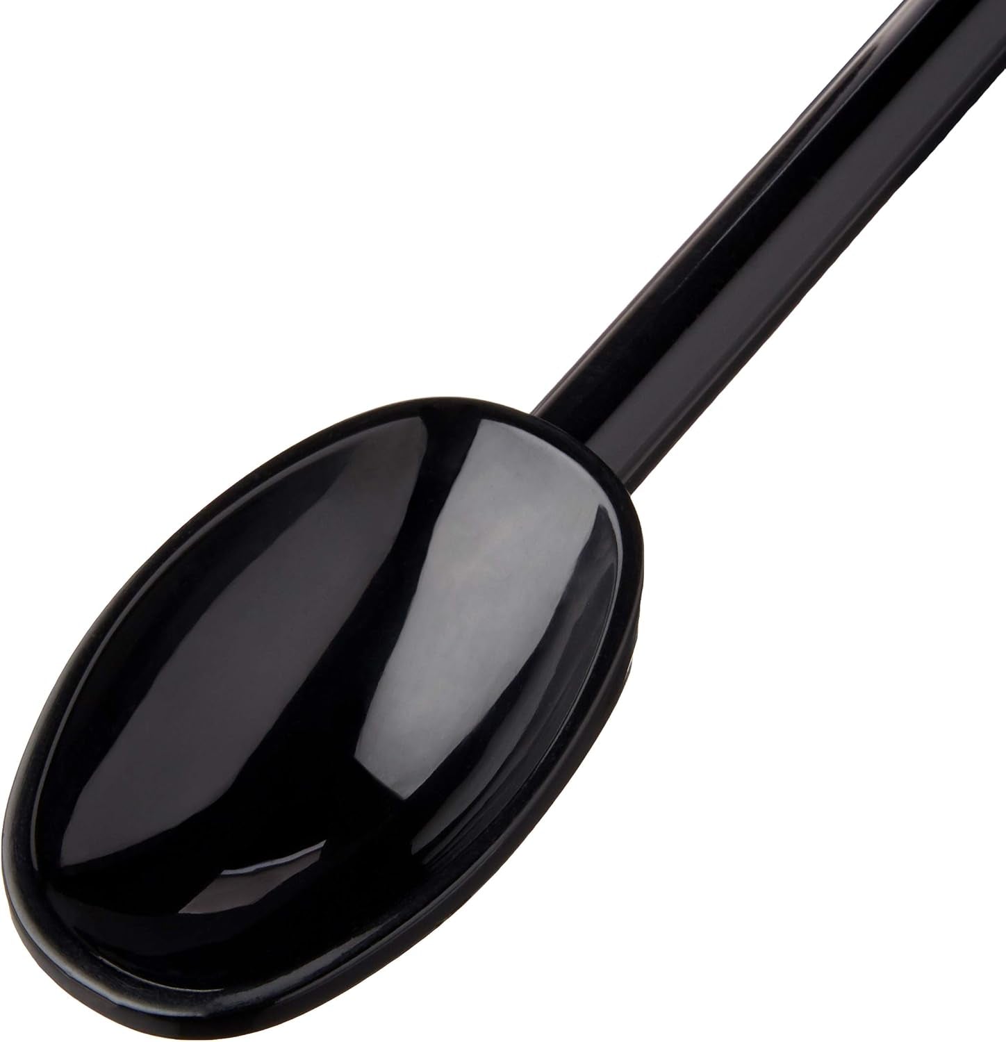 Mercer Culinary Hell's Tools Hi-Heat Mixing Spoon, 12 Inch, Black