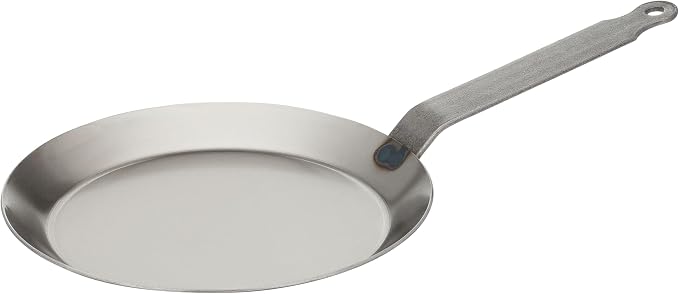 Matfer Bourgeat Black Carbon Steel Crêpe Pan, 8 1/2"