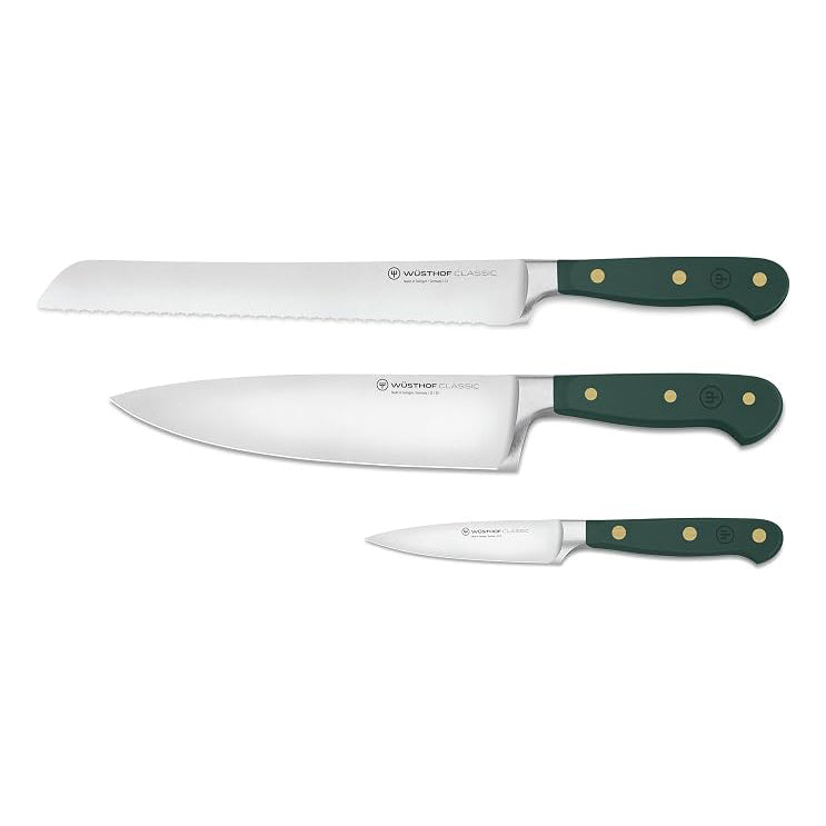 WÜSTHOF Classic Fresh Rosemary 3-Piece Knife Set Fresh Rosemary
