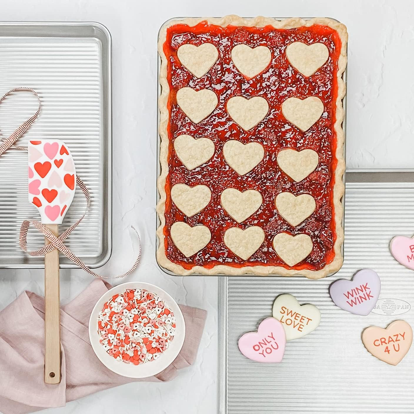 USA Pan Half Sheet Pan Set of 2