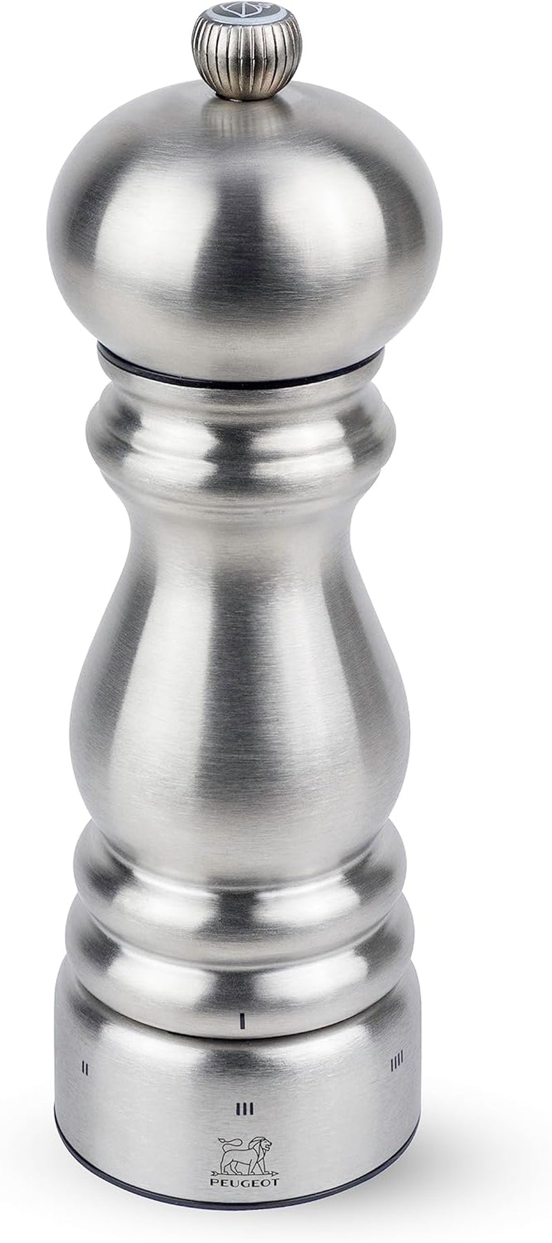 Peugeot - Paris Chef u'Select Manual Pepper Mill - Adjustable Grinder - Stainless Steel