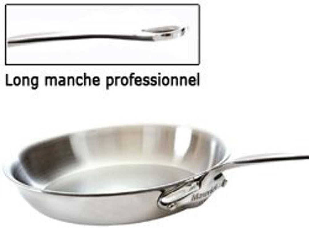Mauviel M'Cook 5 Ply Polished Stainless Steel Frying Pan 11"