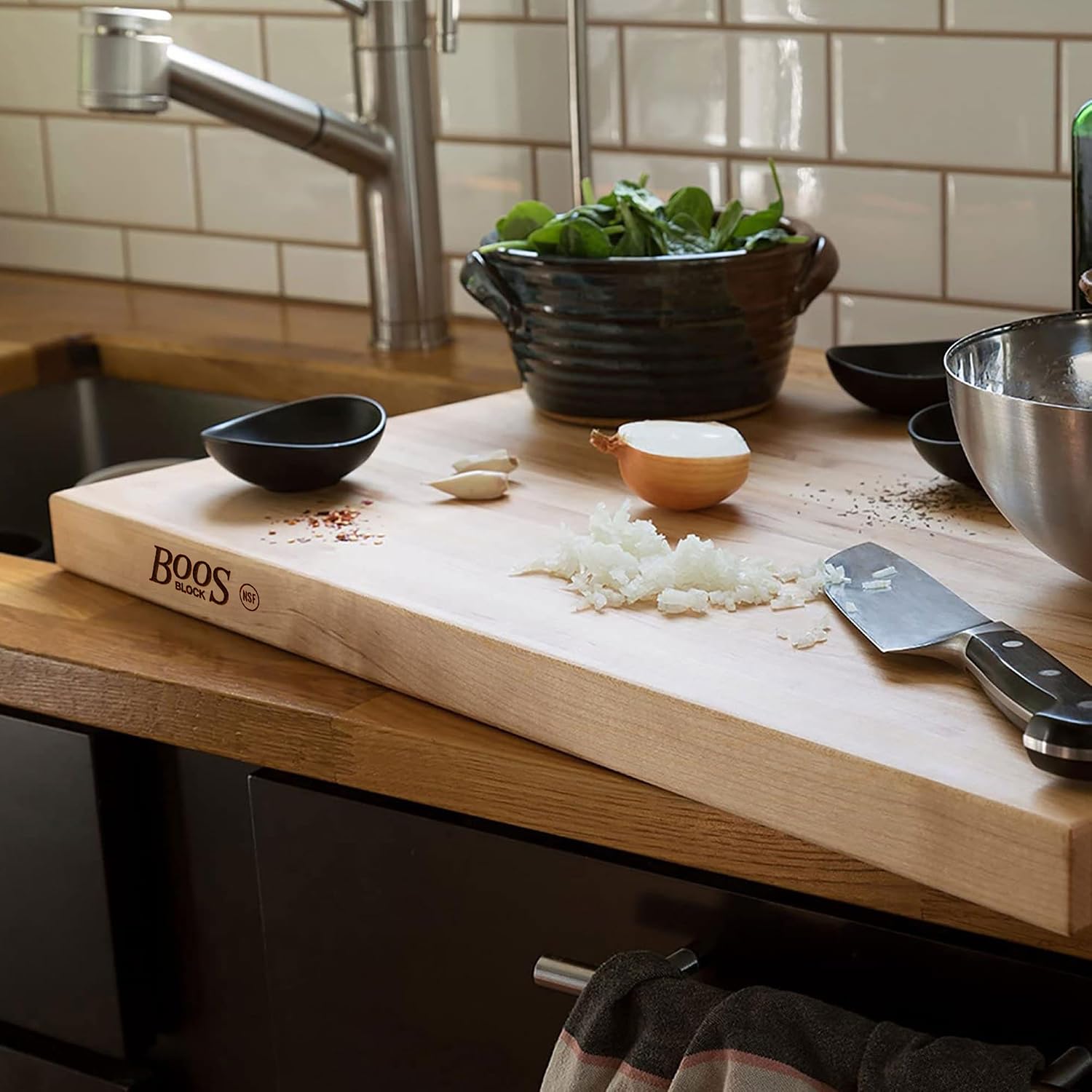 Large Maple Butcher Block Cutting Board