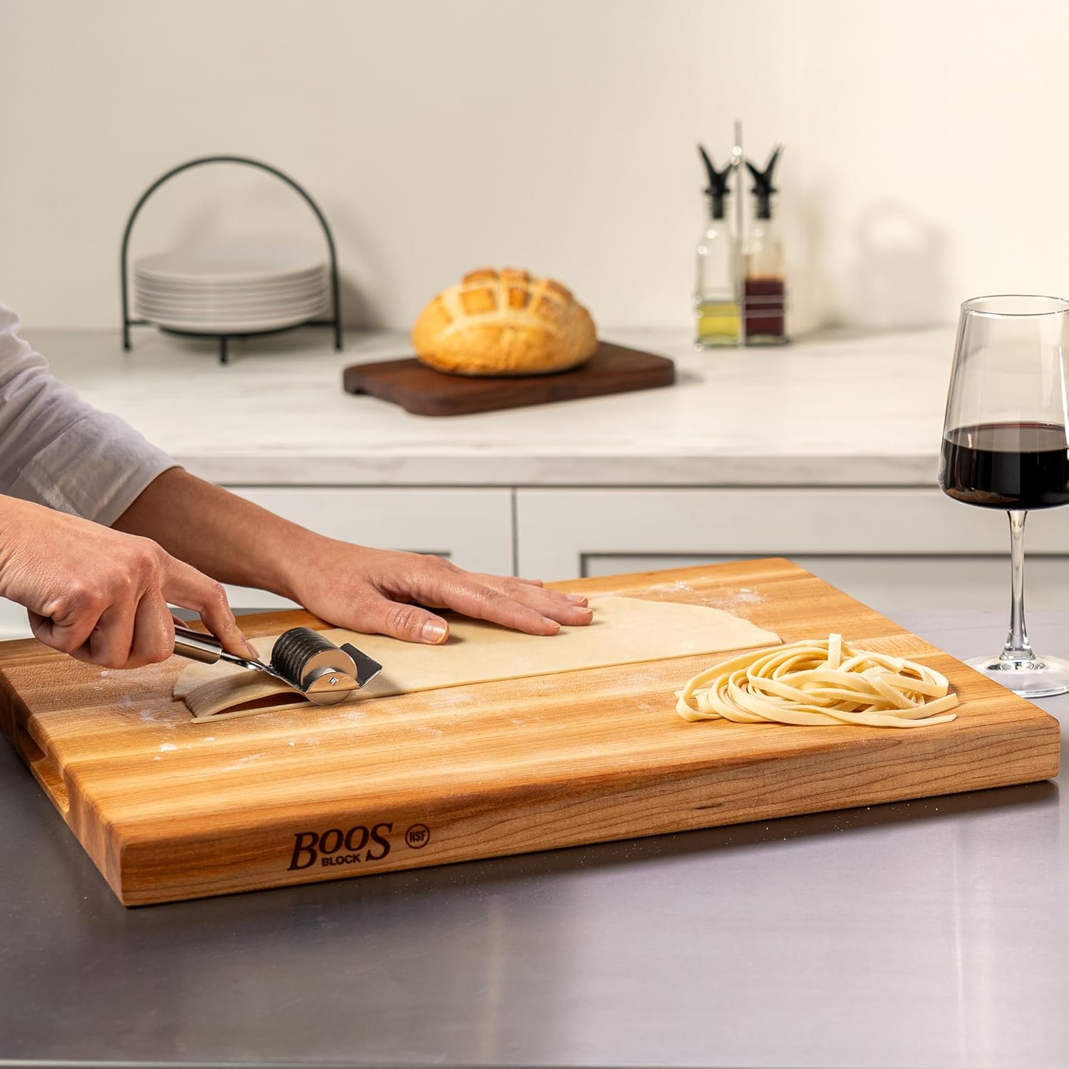 Premium Maple Butcher Block Cutting Board