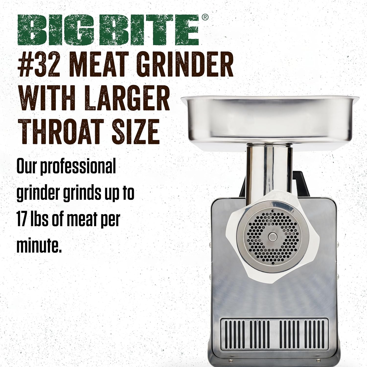 LEM #32 Big Bite Meat Grinder