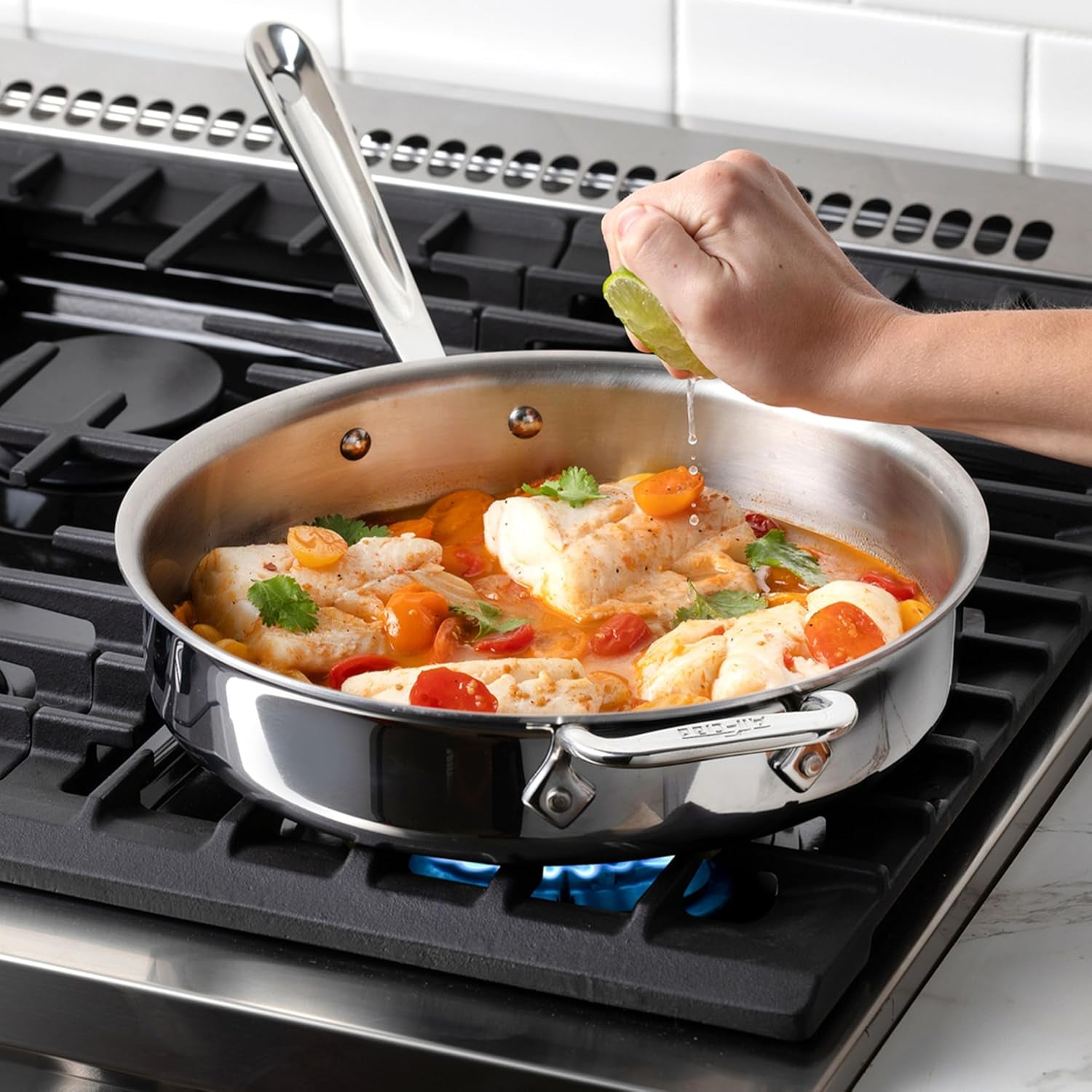 All-Clad D3® Stainless Steel 10 Piece Cookware Set