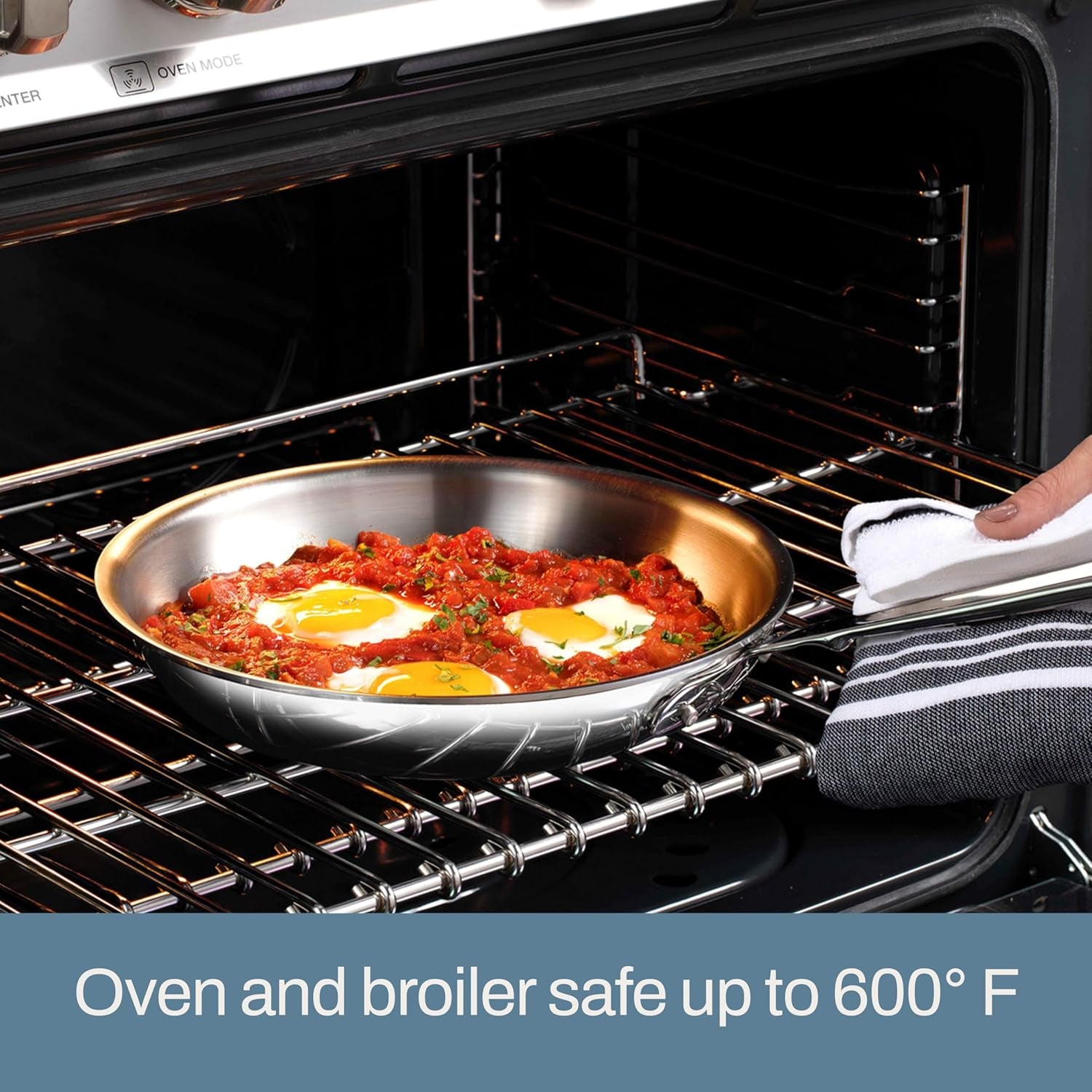 All-Clad D3® Stainless Steel 12 Inch Frying Pan