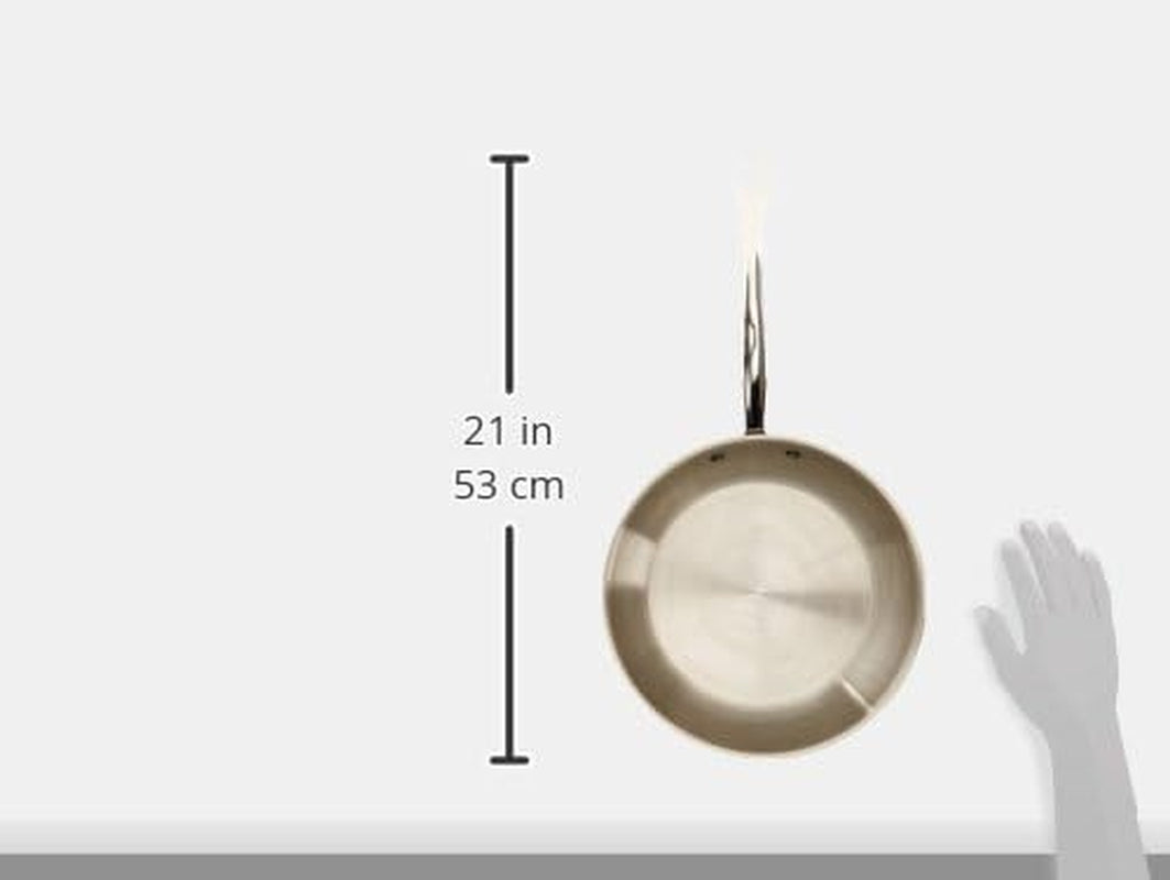 Mauviel M'Cook 5 Ply Polished Stainless Steel Frying Pan 11"