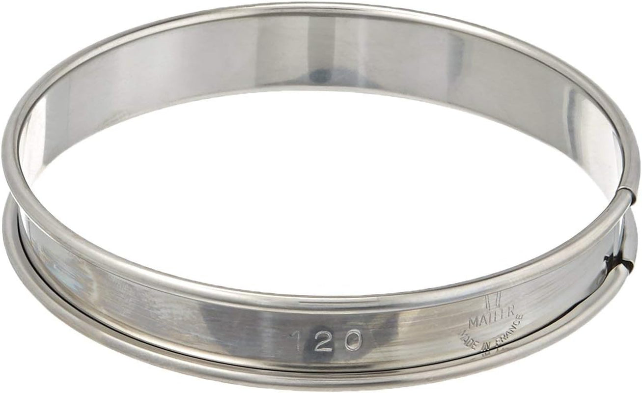 Matfer Bourgeat Stainless Steel Tart Ring 4 3/4 Inch
