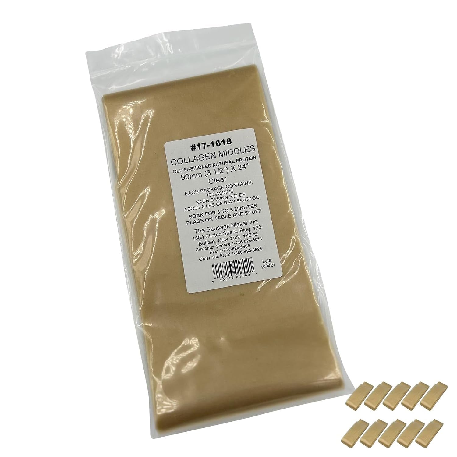 The Sausage Maker Weston Collagen Sausage Casings