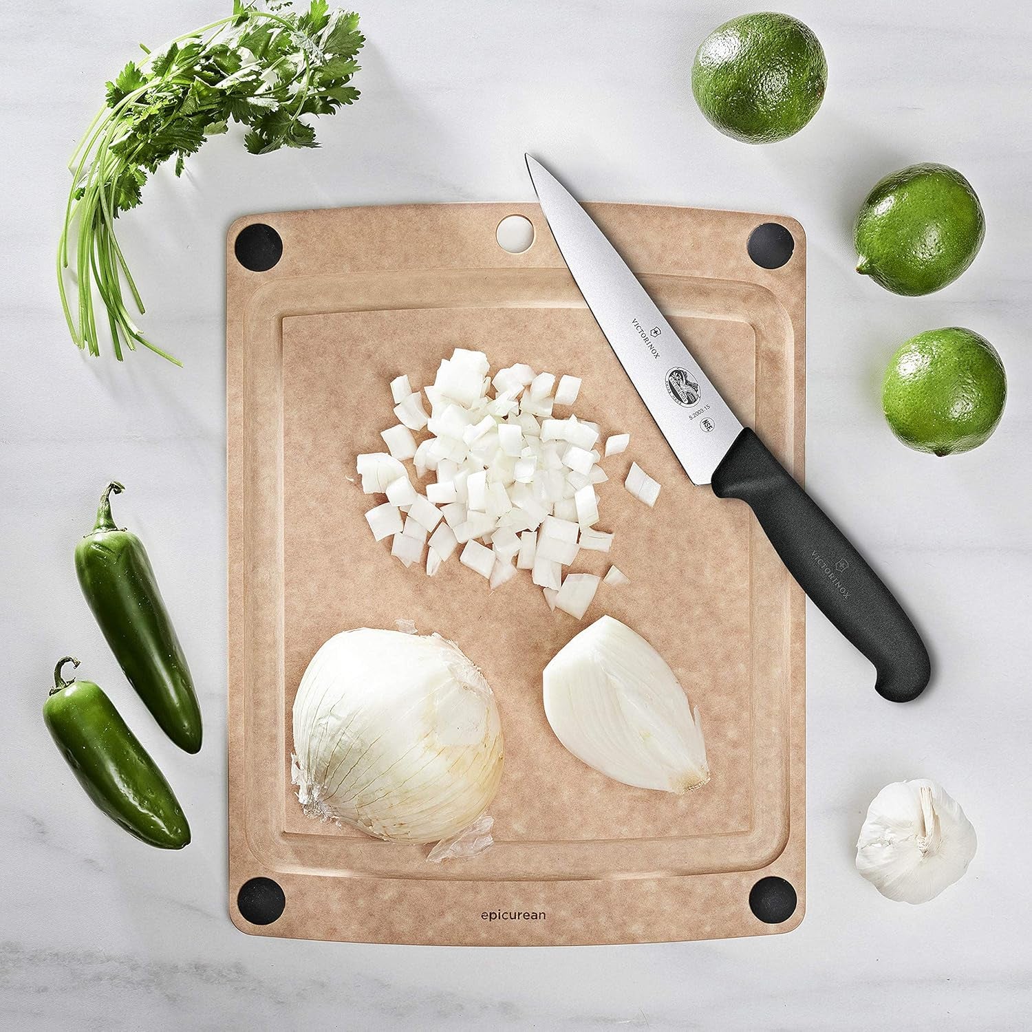 Victorinox Fibrox 6 Inch Straight Edge Chef's Knife