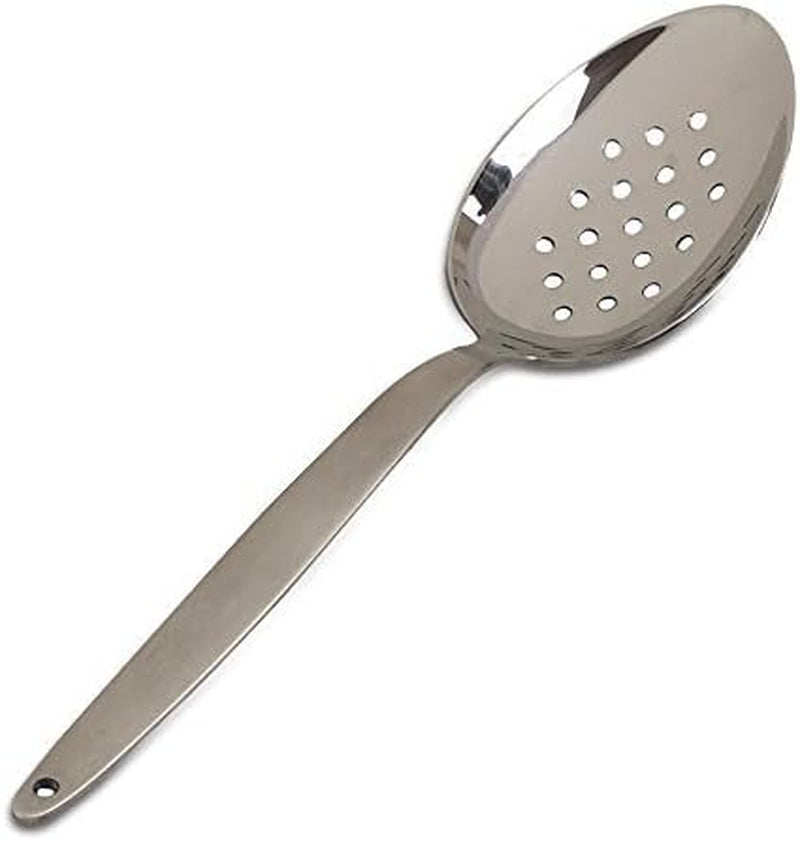 JB Prince Gray Kunz Perforated Spoon 9.21"