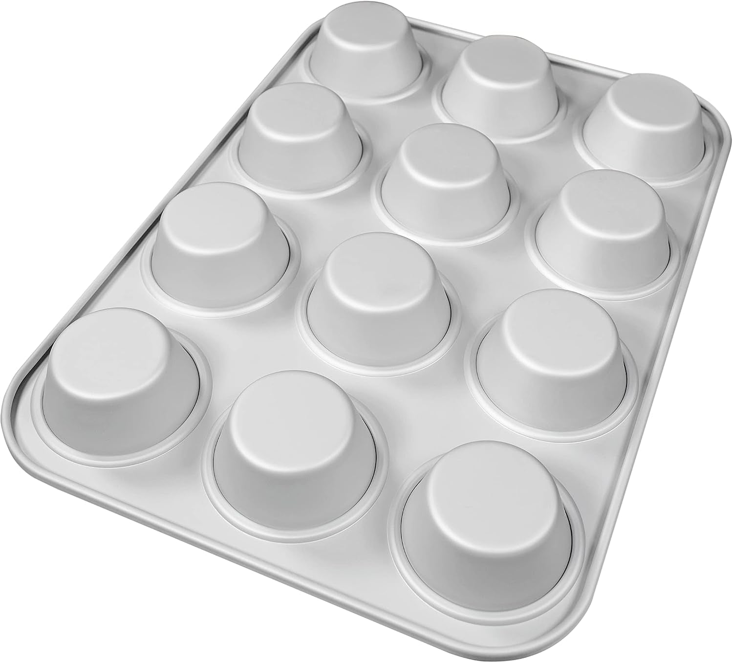 Fat Daddio's Anodized Aluminum Standard Muffin Pan, 11.2 x 15.8 Inch